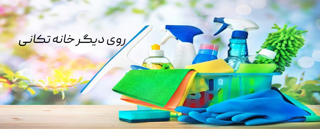 لوازم و شوینده های مربوط به خانه تکانی